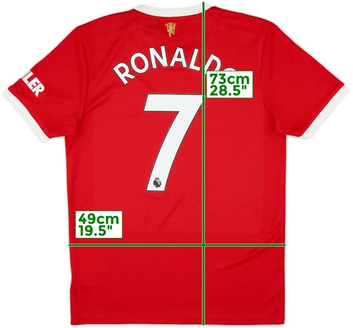 2021-22 Manchester United Home Shirt Ronaldo #7 (M)