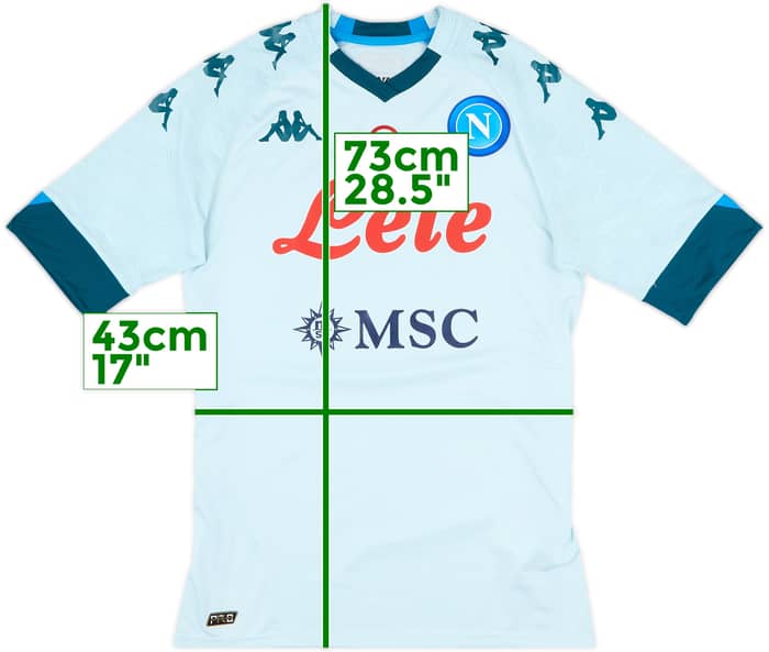 2020-21 Napoli Player Issue Away Shirt - 8/10 - (M)