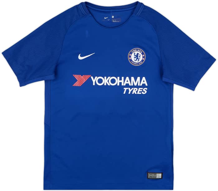 2017-18 Chelsea Home Shirt Hazard #10 - 7/10 - (M.Boys)