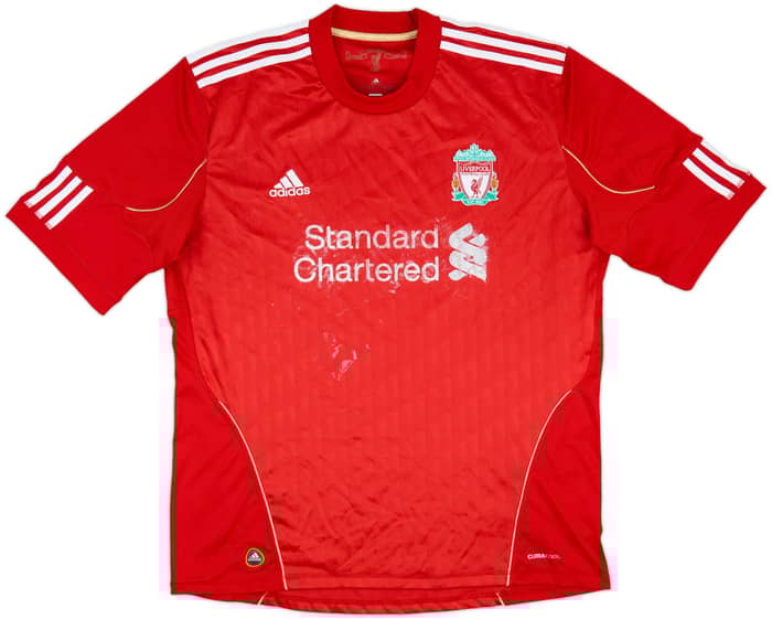 2010-12 Liverpool Home Shirt - 4/10 - (XL)