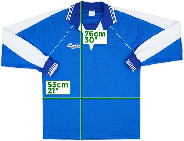 1990s Bukta Template Training L/S Shirt #3 - 8/10 - (L)