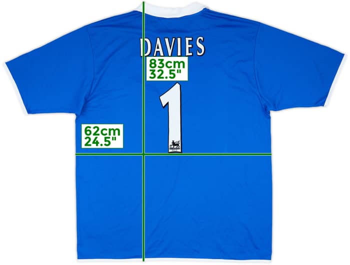 2004-05 Birmingham Home Shirt Davies #1 - 10/10 - (XL)