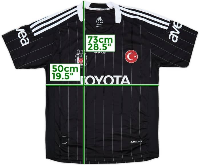 2011-12 Besiktas Third Shirt - 7/10 - (M)