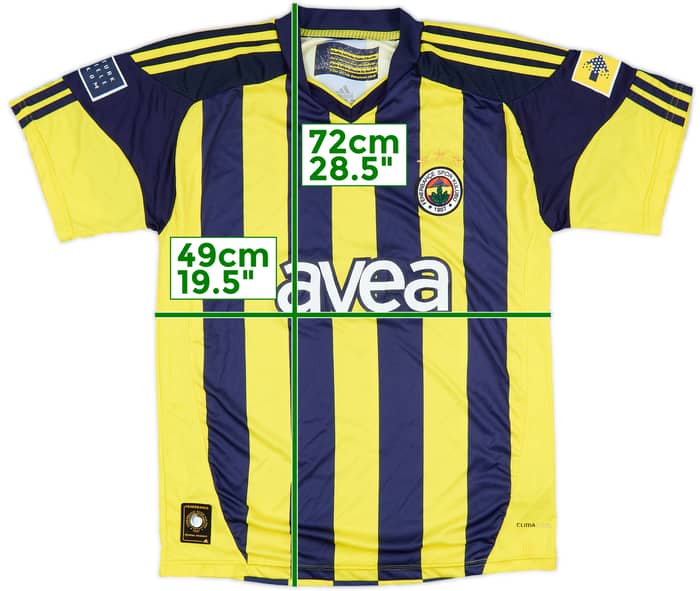 2010-11 Fenerbahce Home Shirt - 7/10 - (M)