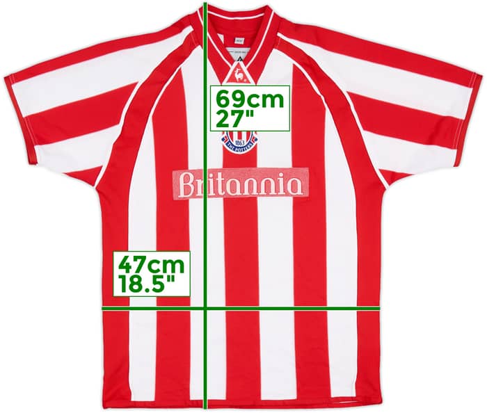 2001-03 Stoke City Home Shirt Katie #1 - 6/10 - (M.Boys)