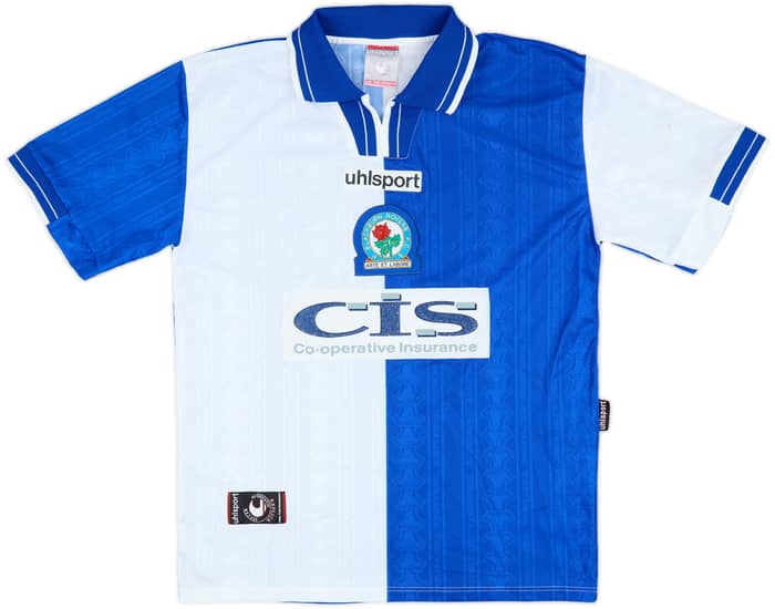1998-99 Blackburn Home Shirt 'Jansen' - 7/10 - (M)