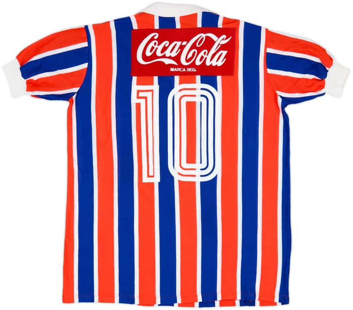 1990-92 Bahia Away Shirt #10 - 8/10 - (L)