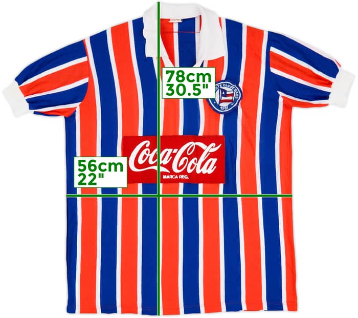 1990-92 Bahia Away Shirt #10 - 8/10 - (L)
