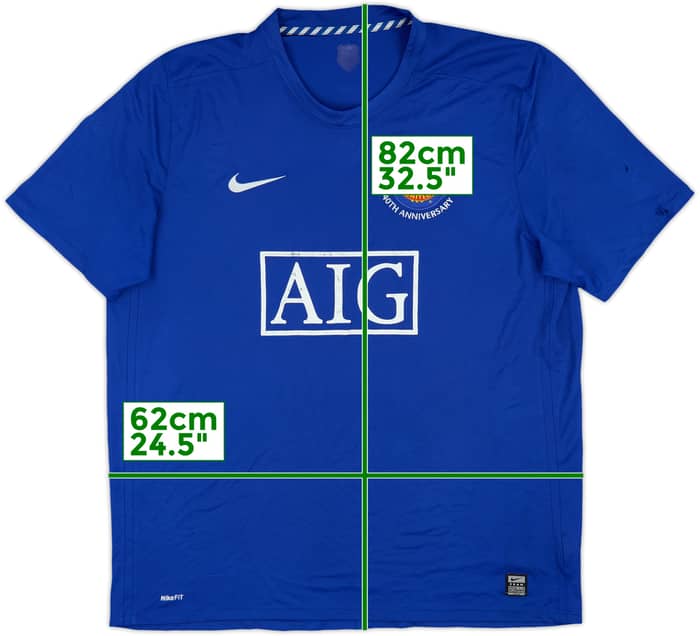 2008-09 Manchester United Third Shirt - 5/10 - (XXL)