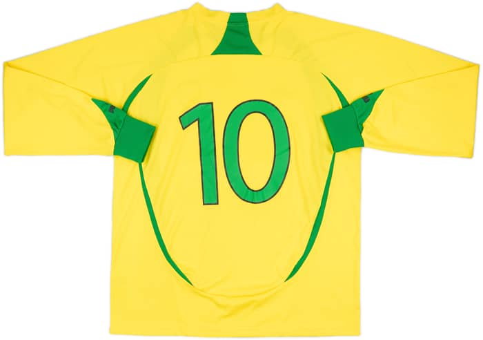 2014 Pelada Brazil Limited Edition Training L/S Shirt #10 - 8/10 - (L)