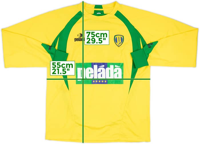 2014 Pelada Brazil Limited Edition Training L/S Shirt #10 - 8/10 - (L)