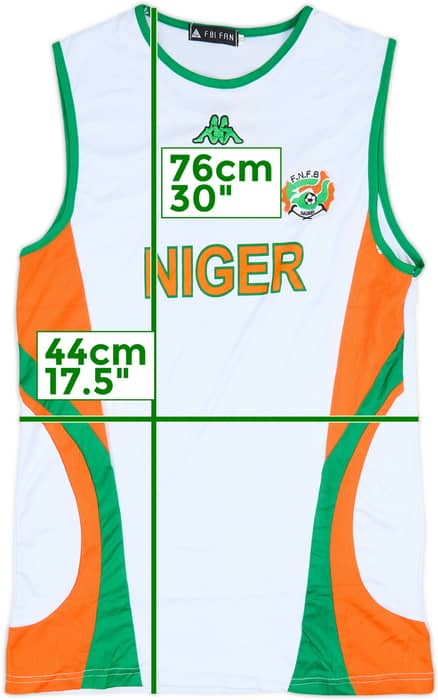 2000s Niger Kappa Training Vest - 7/10 - (XL)