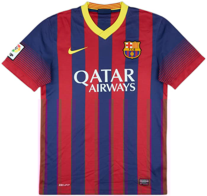 2013-14 Barcelona Home Shirt - 5/10 - (S)