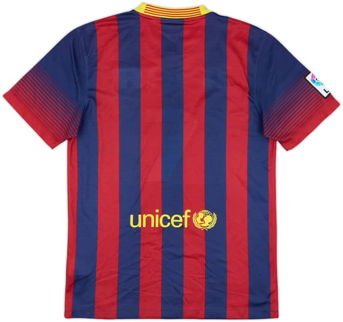 2013-14 Barcelona Home Shirt - 5/10 - (S)