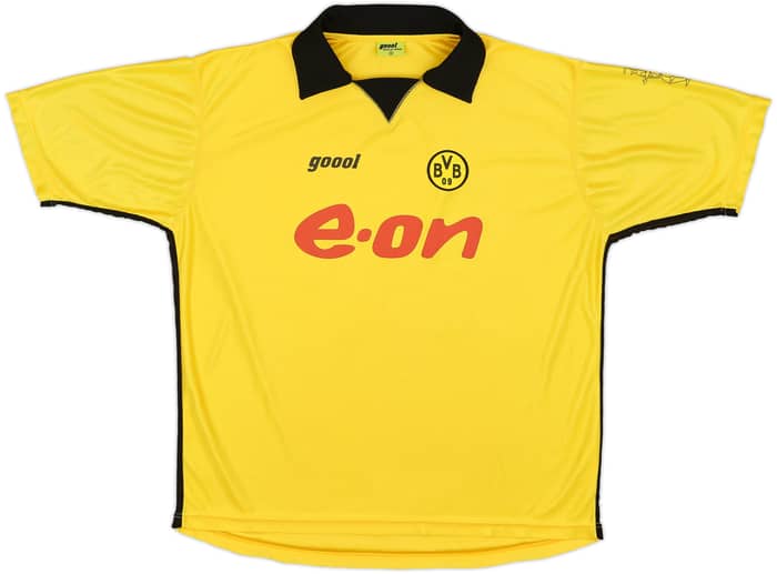 2003-04 Borussia Dortmund Euro Home Shirt Demel #14 - 9/10 - (XL)