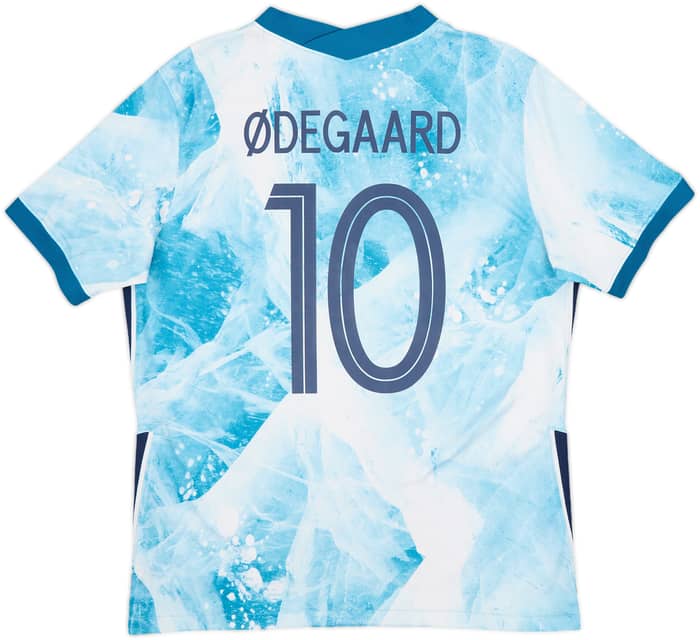 2020-21 Norway Away Shirt Odegaard #10 - 8/10 - (L)