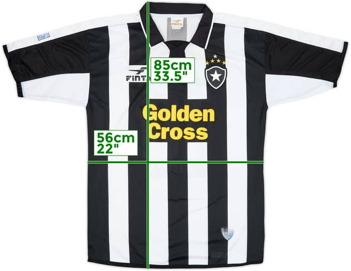 2002 Botafogo Home Shirt #10 - 9/10 - (XL)