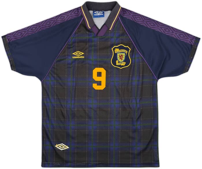 1994-96 Scotland Home Shirt McCoist #9 - 8/10 - (L)