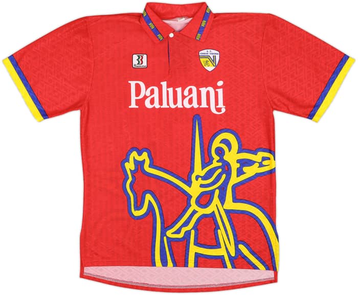 1997-98 Chievo Verona Away Shirt Scardoni #21 - 8/10 - (XL)