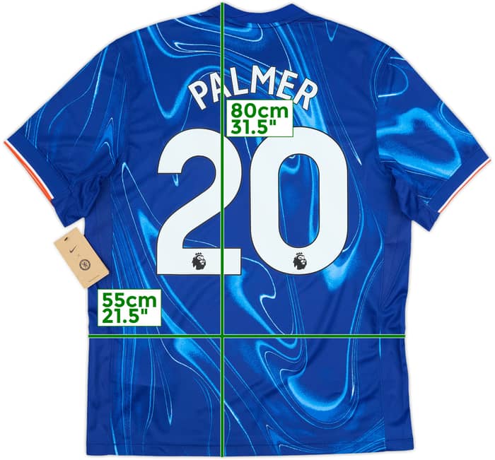 2024-25 Chelsea Home Shirt Palmer #20 (L)