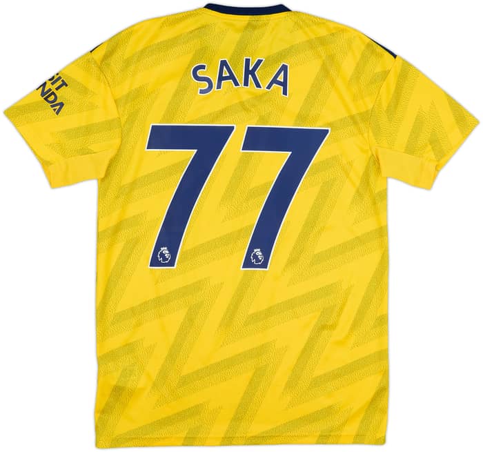 2019-20 Arsenal Away Shirt Saka #77 - 10/10 - (S)
