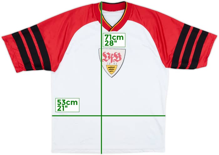 1998-99 Stuttgart adidas Training Shirt - 7/10 - (L)