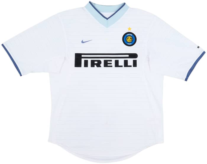 2000-01 Inter Milan Away Shirt Ronaldo #9 - 7/10 - (M)