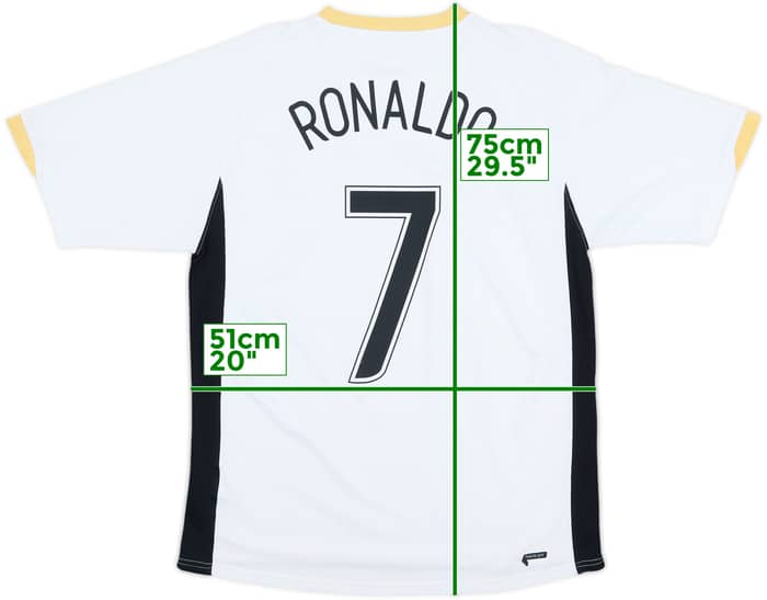 2006-08 Manchester United Away Shirt Ronaldo #7 - 7/10 - (M)