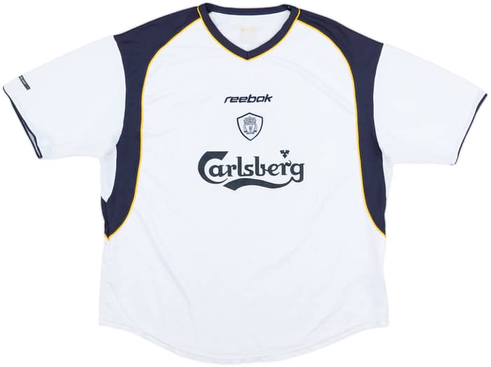 2001-03 Liverpool Away Shirt Gerrard #17 - 8/10 - (XL)