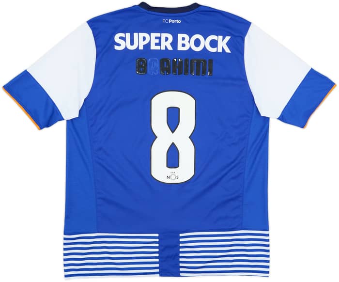 2015-16 Porto Home Shirt Brahimi #8 - 5/10 - (M)