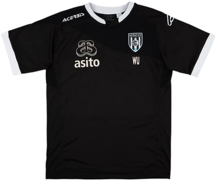 2016-17 Heracles Almelo Acerbis Staff Issue Training Shirt 'WU' - 9/10 - (S)
