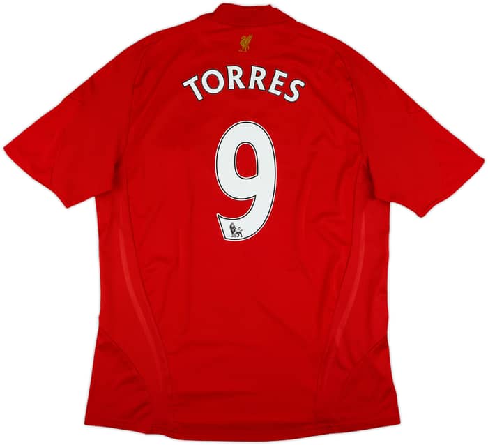 2008-10 Liverpool Home Shirt Torres #9 - 5/10 - (L)