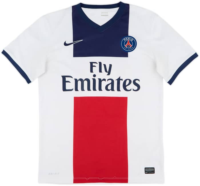 2013-14 Paris Saint-Germain Away Shirt Marquinhos #6 - 4/10 - (S)