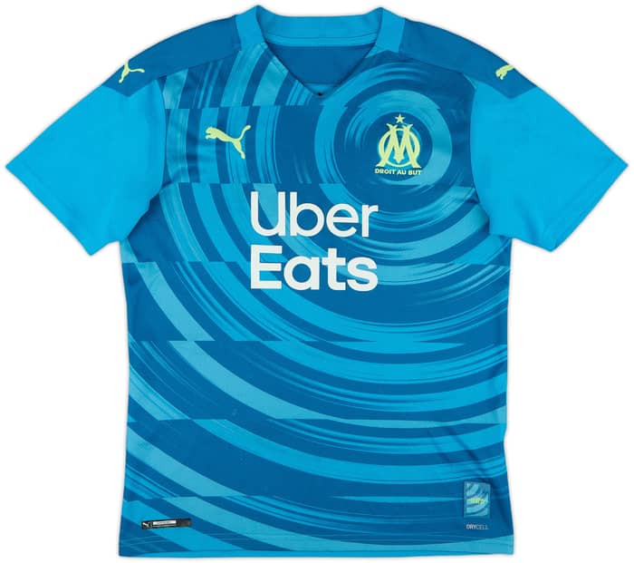2020-21 Olympique Marseille Third Shirt - 7/10 - (S)