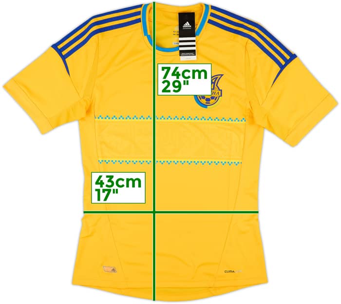2011-13 Ukraine Home Shirt (S)