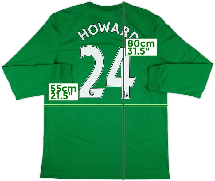 2012-13 Everton GK Shirt Howard #24 - 5/10 - (L)