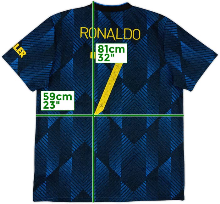 2021-22 Manchester United Third Shirt Ronaldo #7 - 5/10 - (XL)