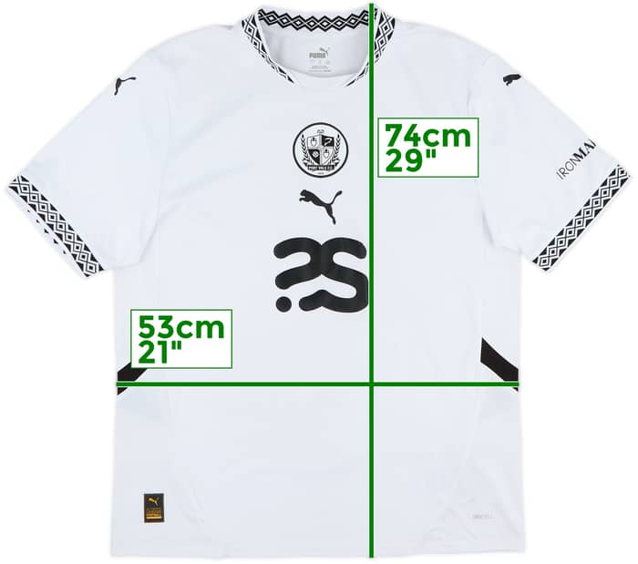 2024-25 Port Vale Home Shirt - 4/10 - (L)