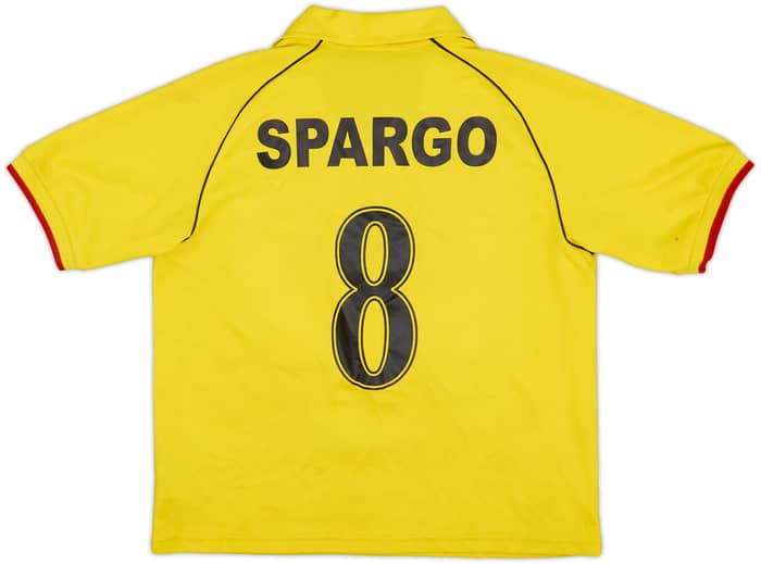 2003-05 Watford Home Shirt Spargo #8 - 6/10 - (M.Boys)