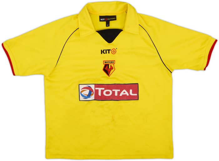 2003-05 Watford Home Shirt Spargo #8 - 6/10 - (M.Boys)