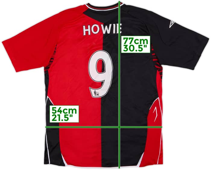 2007-08 Blackburn Away Shirt Howie #9 - 6/10 - (L)
