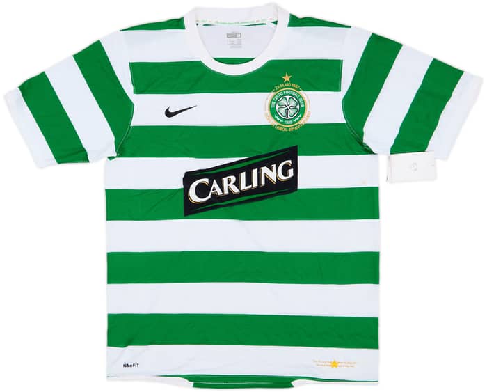 2007-08 Celtic Home Shirt Jinky #7 (M)