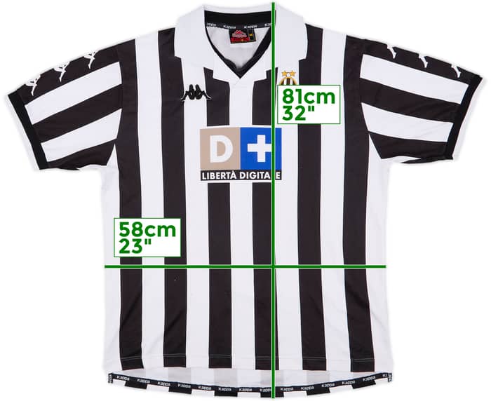 1999-00 Juventus Home Shirt 'Cosmos' - 6/10 - (XL)
