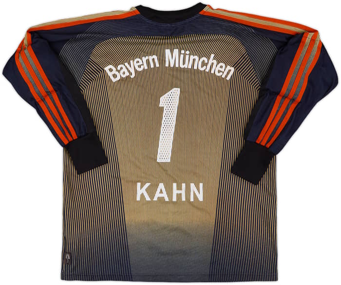 2003-04 Bayern Munich GK Shirt Kahn #1 - 8/10 - (S)