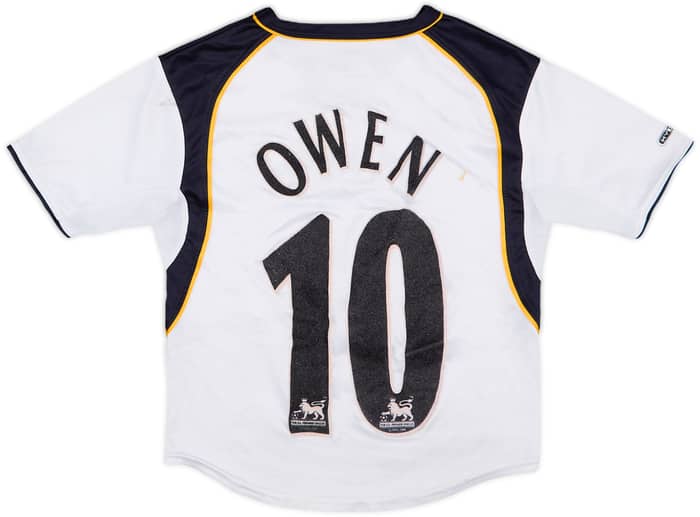 2001-03 Liverpool Away Shirt Owen #10 - 6/10 - (5-6 Years)