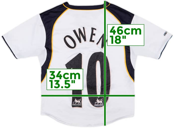 2001-03 Liverpool Away Shirt Owen #10 - 6/10 - (5-6 Years)