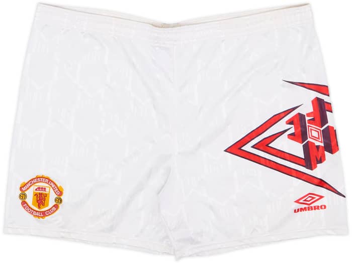 1992-94 Manchester United Home Shorts - 5/10 - (L)