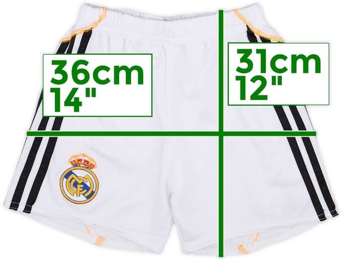 2009-10 Real Madrid Home Shorts - 5/10 - (5-6 Years)