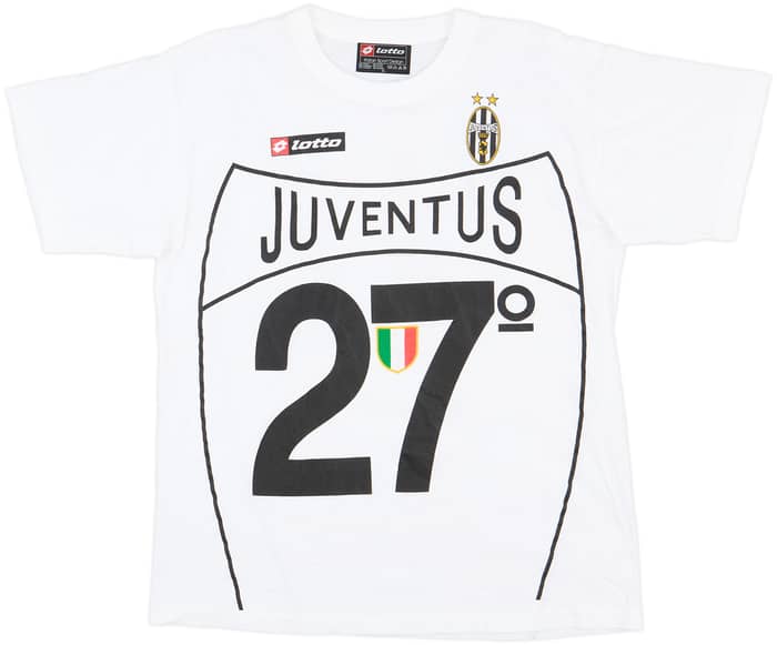 2001-02 Juventus Lotto Cotton Tee - 9/10 - (XL)