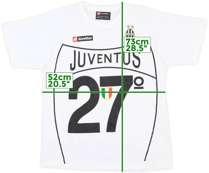 2001-02 Juventus Lotto Cotton Tee - 9/10 - (XL)